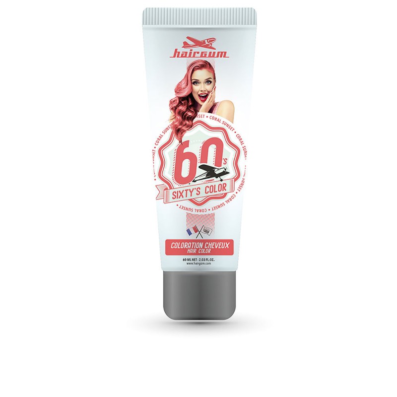SIXTY'S COLOR hair color coroal sunset