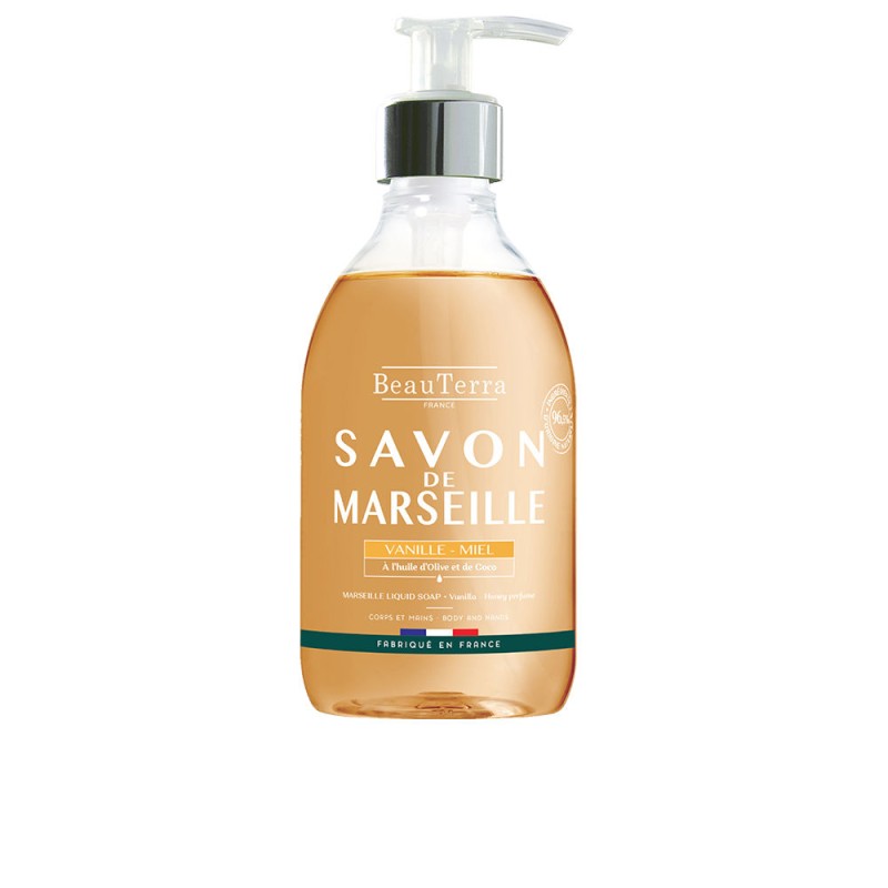 Savon de MARSEILLE vanille et miel 300 ml