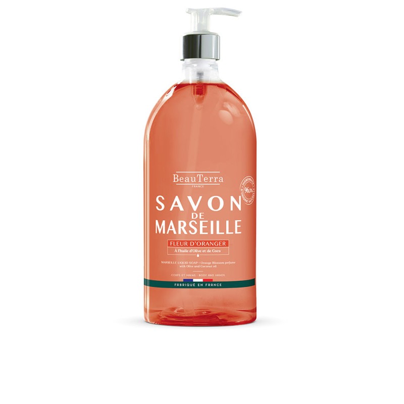 Savon de MARSEILLE fleur d'oranger 1000 ml