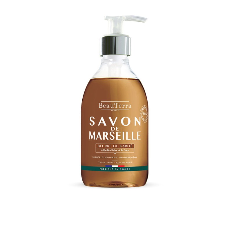 Savon de MARSEILLE au karité 300 ml