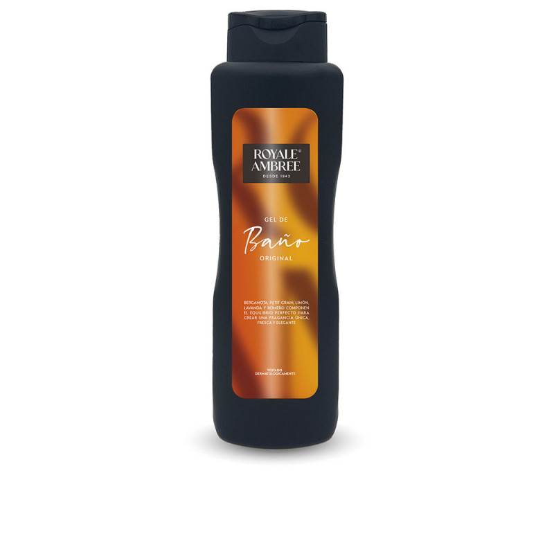 ROYALE AMBREE gel douche 750 ml