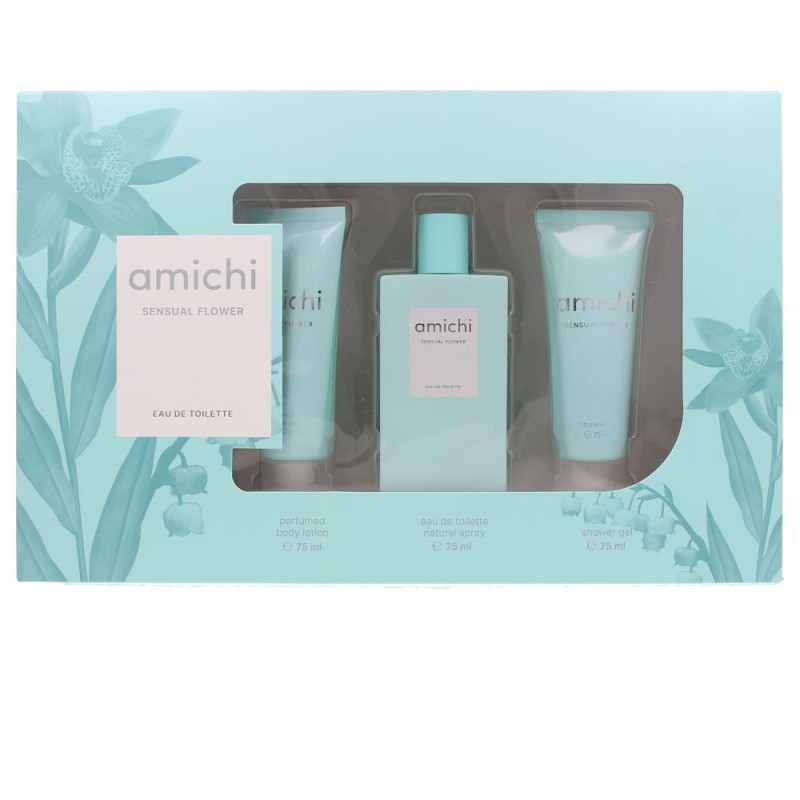 LOT DE FLEURS SENSUELLES AMICHI 3 pz