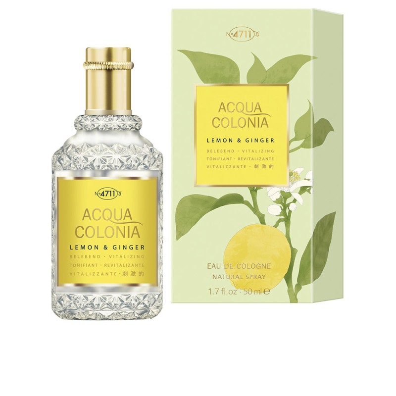 ACQUA COLONIA Lemon & Ginger eau de Cologne splash & spray 50 ml