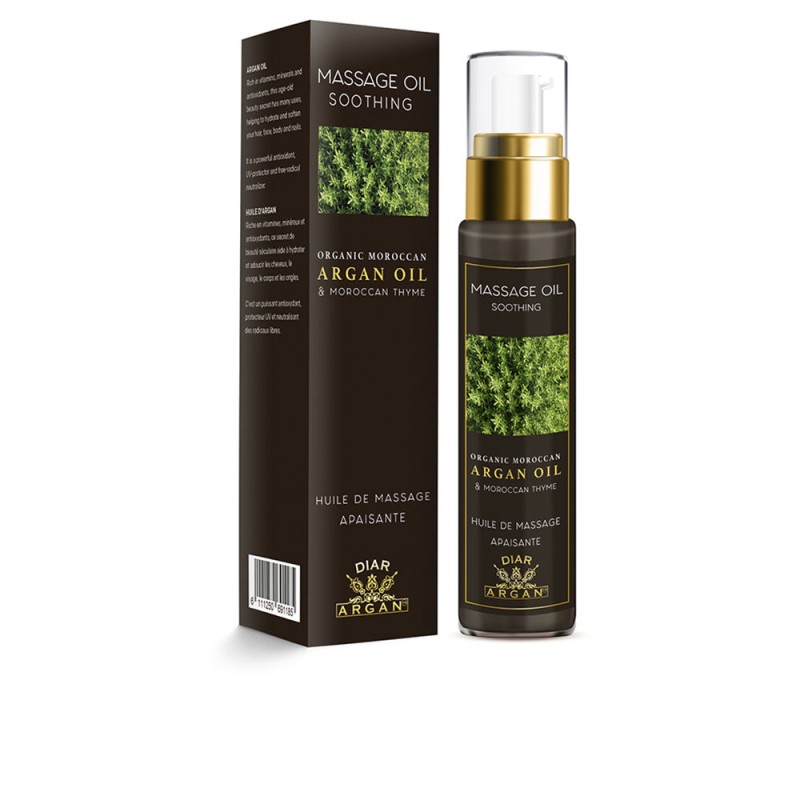 HUILE DE MASSAGE APAISANTE d'arganier au thym 50 ml
