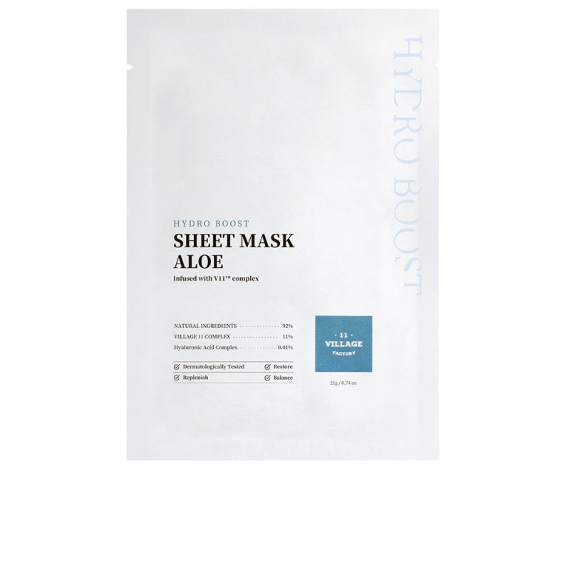 HYDRO BOOST masque tissu aloès 21 gr