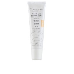 COUVRANCE base de maquillage fluide peaux sensibles sable 30 ml
