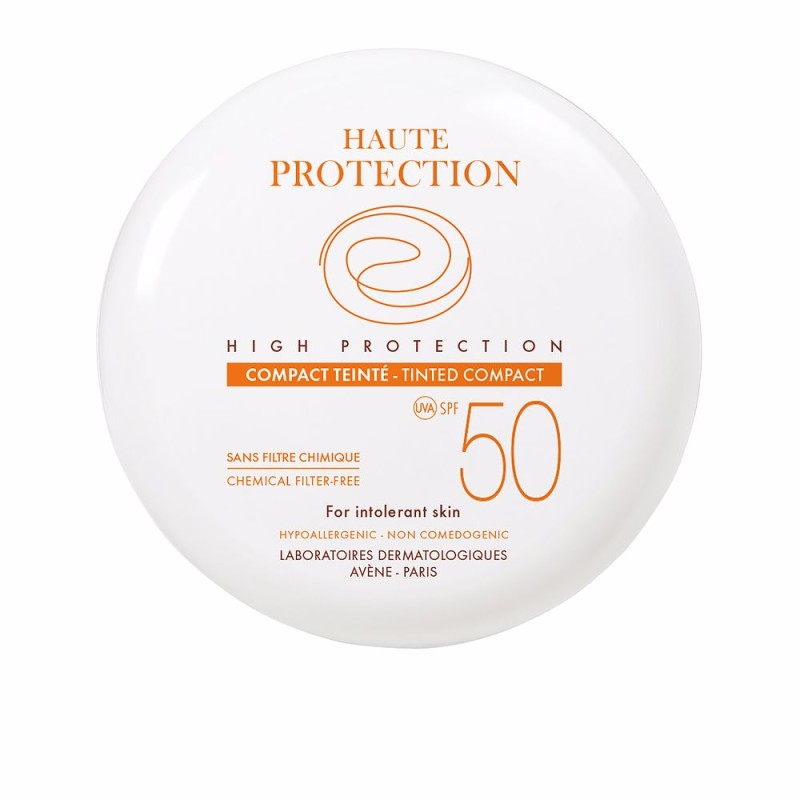 SOLAIRE HAUTE PROTECTION compact teinté SPF50 sable