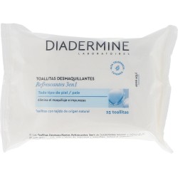 LINGETTES DEMAQUILLANTES pour peaux normales à mixtes 25 u