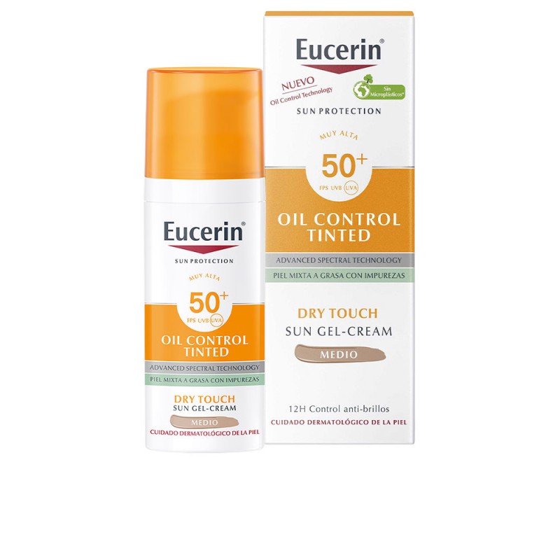 SUN PROTECTION oil control dry touch SPF50 tinted medium 50 ml