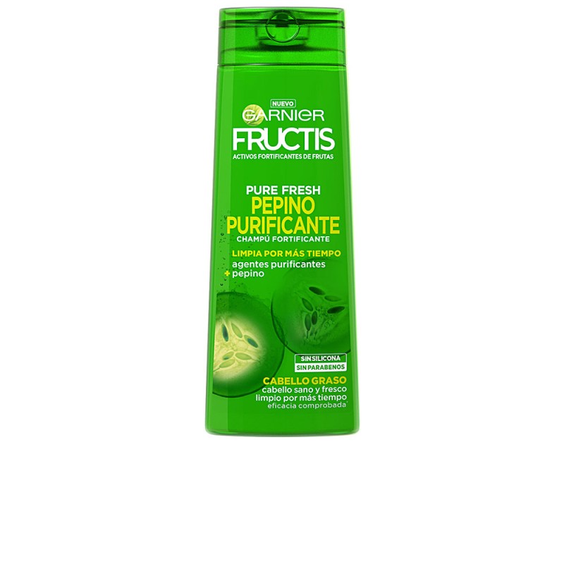 FRUCTIS PURE FRESH shampooing purifiant au concombre 360 ml