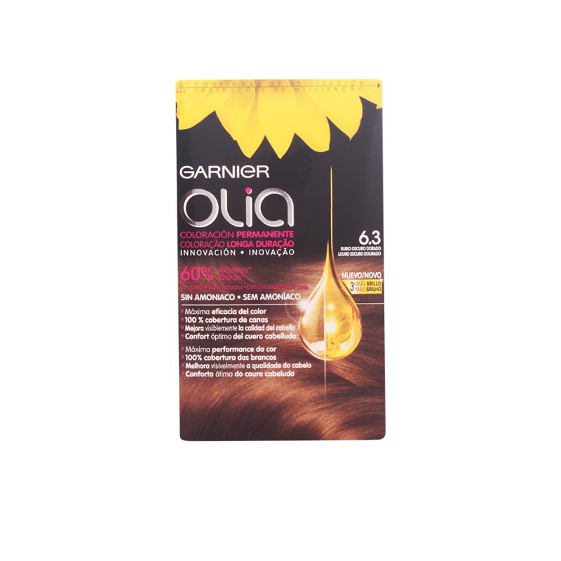OLIA Coloration permanente 6.3 miel doré coffret