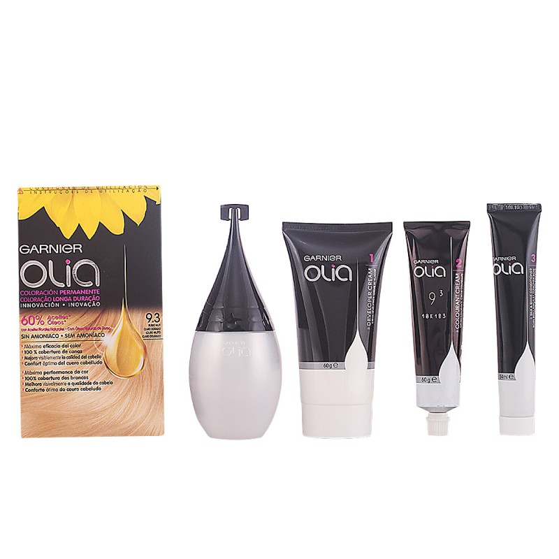 OLIA Coloration permanente 9.3 blond clair solaire coffret