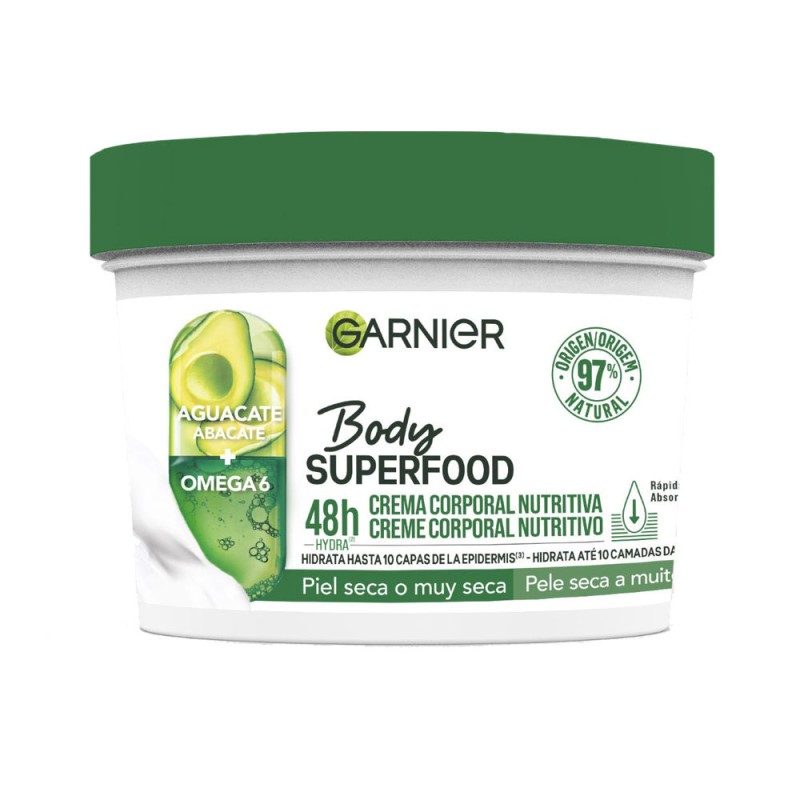 BODY SUPERFOOD crème nourrissante pour le corps 380 ml