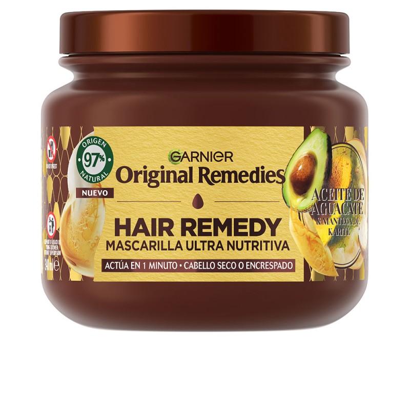 ORIGINAL REMEDIES mascarilla aguacate y karite 300 ml