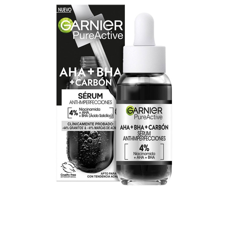 PURE ACTIVE AHA BHA CARBÓN sérum anti-imperfecciones 30 ml