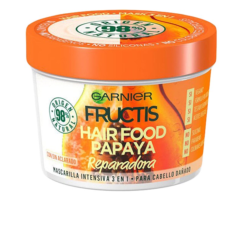 FRUCTIS HAIR FOOD masque réparateur à la papaye 390 ml