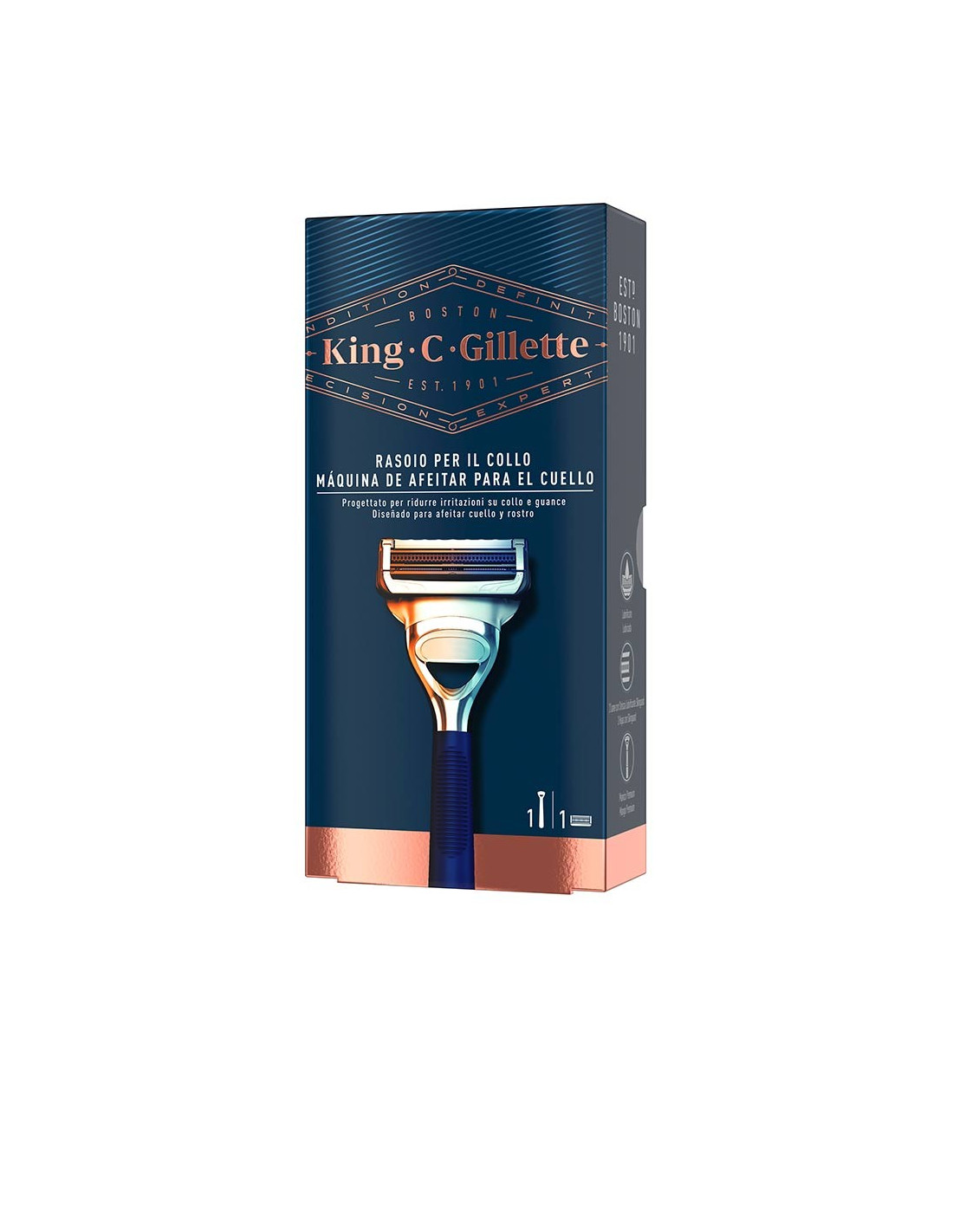 GILLETTE KING neck razor 1 pz