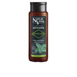 SHAMPOOING ANTIPELLICULAIRE RAFRAÎCHISSANT HOMME pour cheveux gras 300 ml