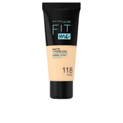 FIT ME MATTE PORELESS foundation 118-nude
