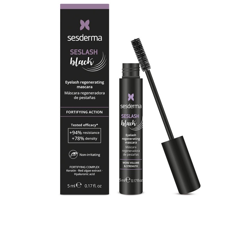 SESLASH BLACK mascara régénérant pour les cils noir 5 ml