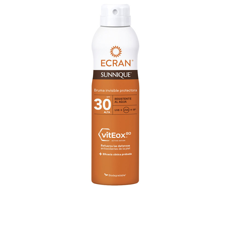 ECRAN SUNNIQUE bruma protectora invisible SPF30 250 ml