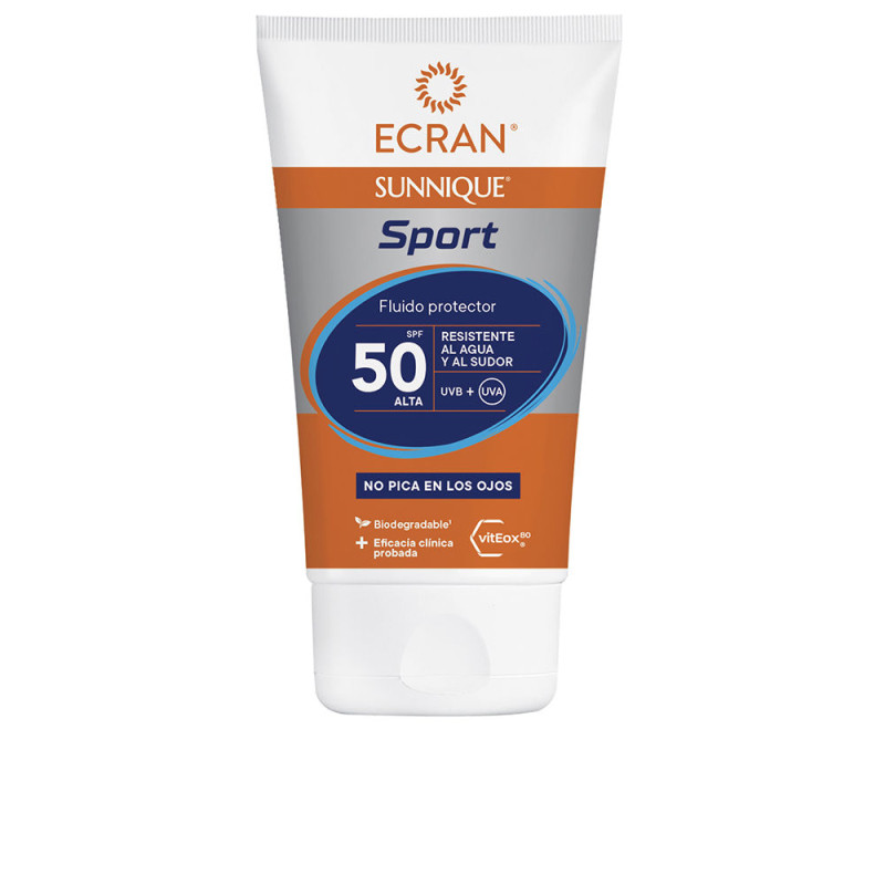 ECRAN SUNNIQUE SPORT fluide visage SPF50 40 ml