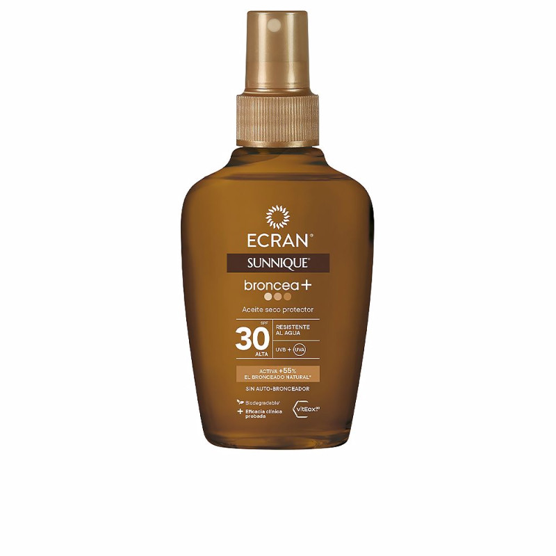 ECRAN SUNNIQUE BRONCEA aceite vapo SPF30 100 ml