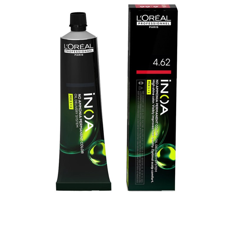 INOA coloration permanente sans ammoniaque 4.62 60 gr