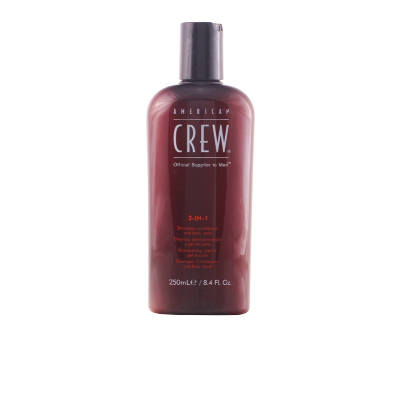CREW 3 IN 1 shampoo conditioner body wash 250 ml