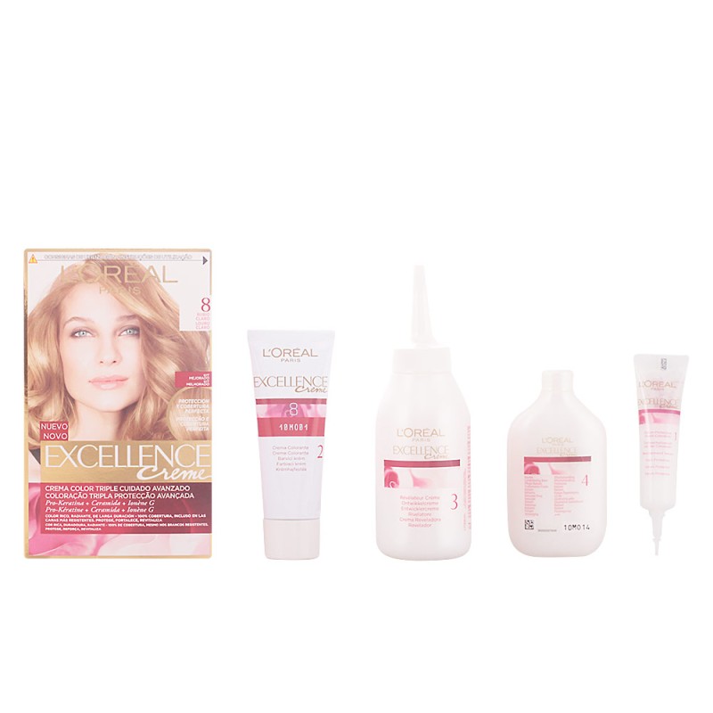 EXCELLENCE Creme tinte 8 rubio claro 192 ml