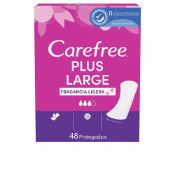 CAREFREE PLUS LARGE parfum léger protecteur 48 u