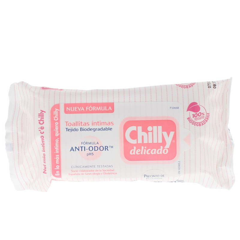 DELICATE lingettes intimes 12 u