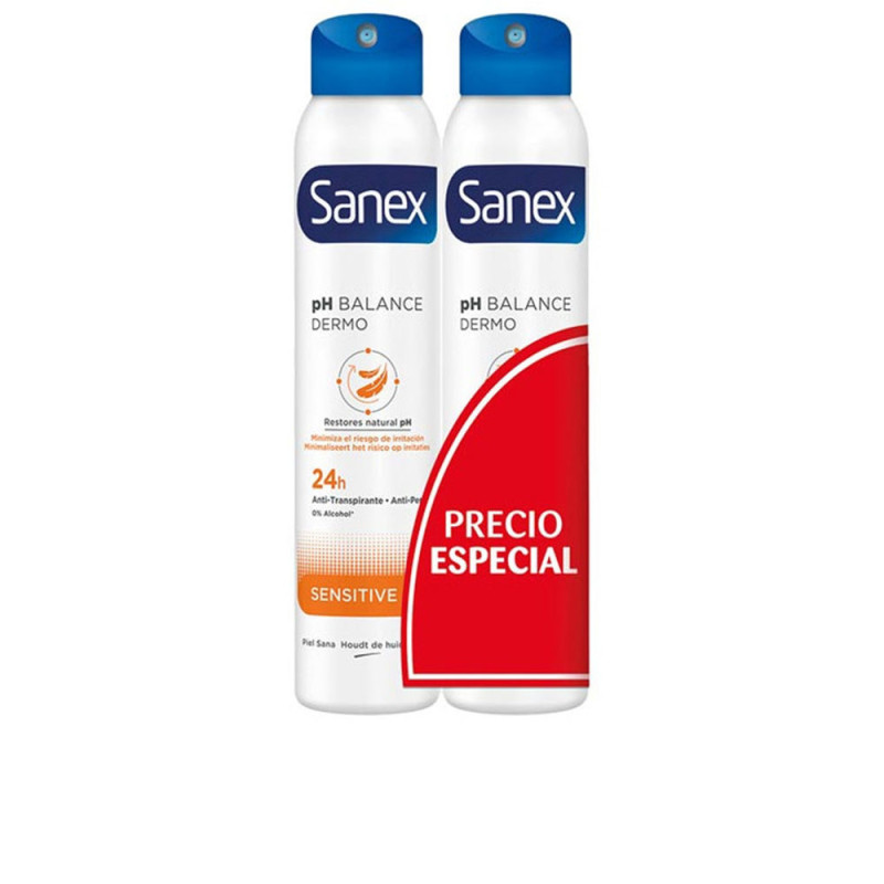DERMO SENSITIVE duo déodorant spray 2 x 200 ml