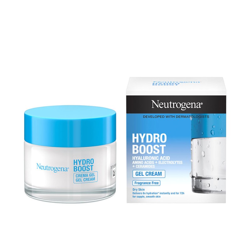 Neutrogena Hydro Boost Crema Gel Hidratante Facial Piel seca Desarrollado por dermatólogos 50 ml