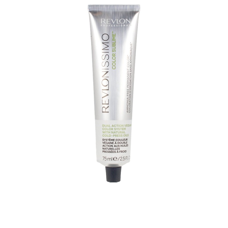 REVLONISSIMO COLOR SUBLIME ammonia free permanent color 6-rubio oscuro 75 ml