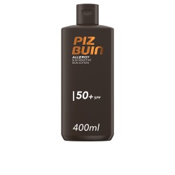 Piz Buin Crème Solaire Corps Allergie SPF 50 Protection UVA/UVB Absorption Rapide 400 ml