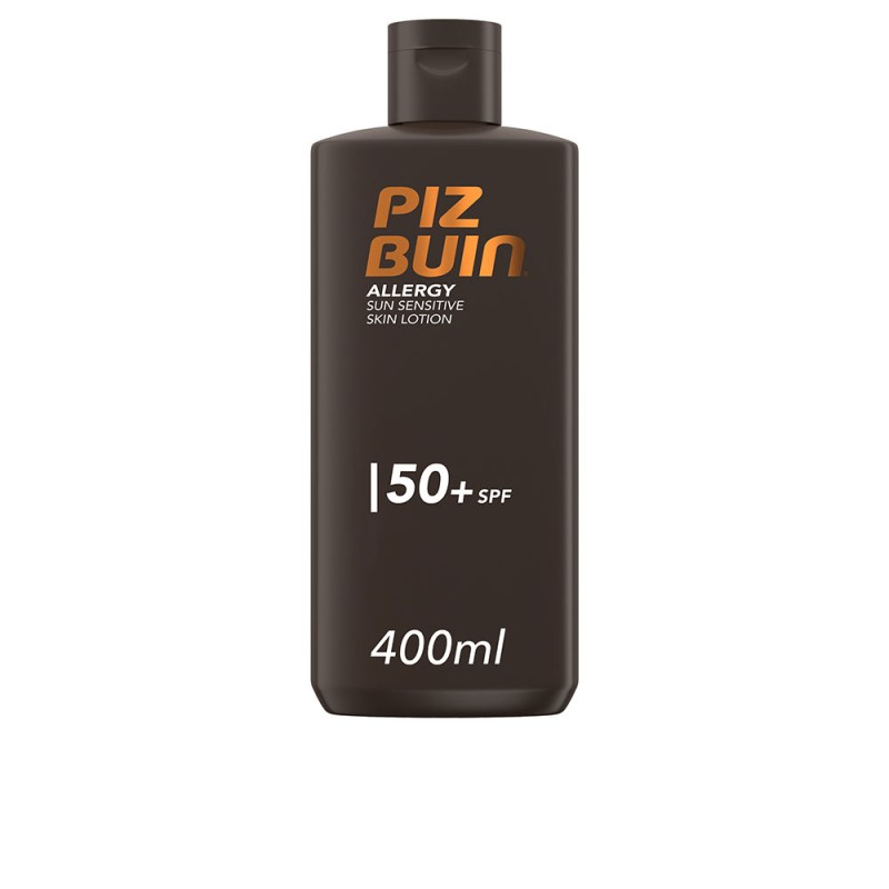 Piz Buin Crème Solaire Corps Allergie SPF 50 Protection UVA/UVB Absorption Rapide 400 ml