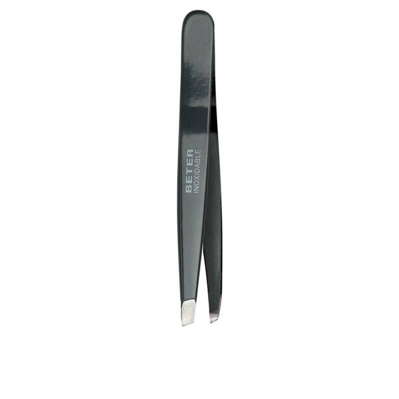 PINZAS depilar con punta oblicua inoxidable esmaltada 9 7 cm