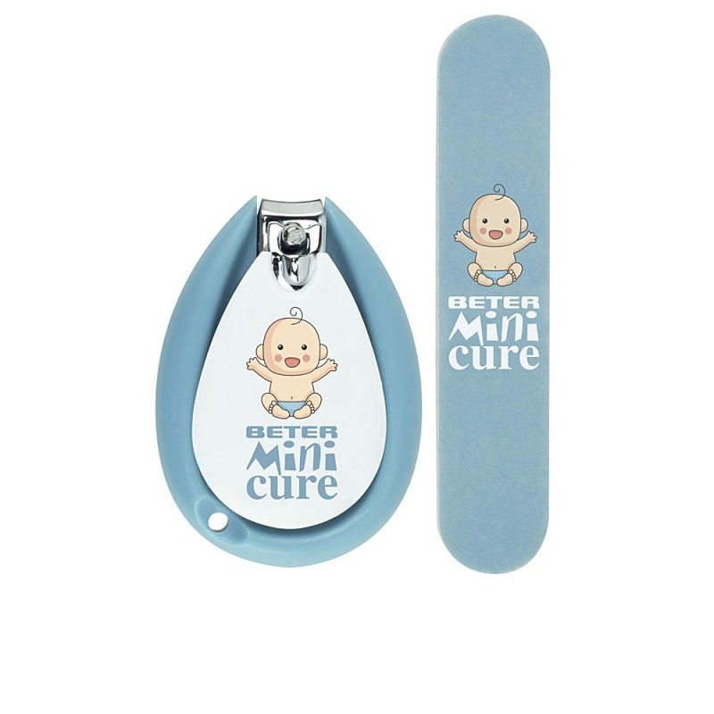 MINI CURE CUIDADO UÑAS BEBÉS bleu COFFRET 2 pz