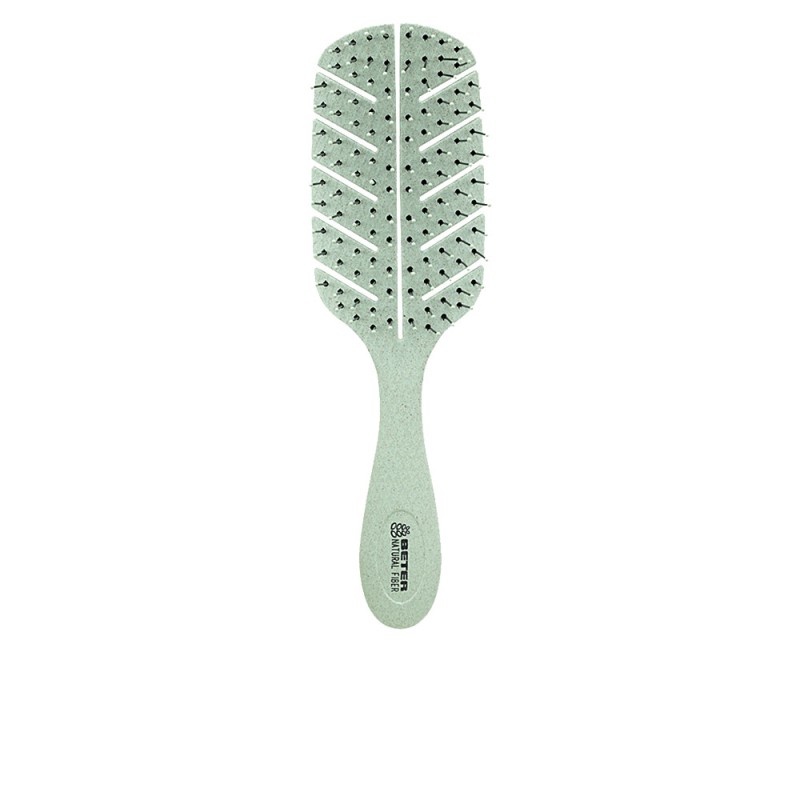 DETANGLING natural fiber cepillo verde 1 u