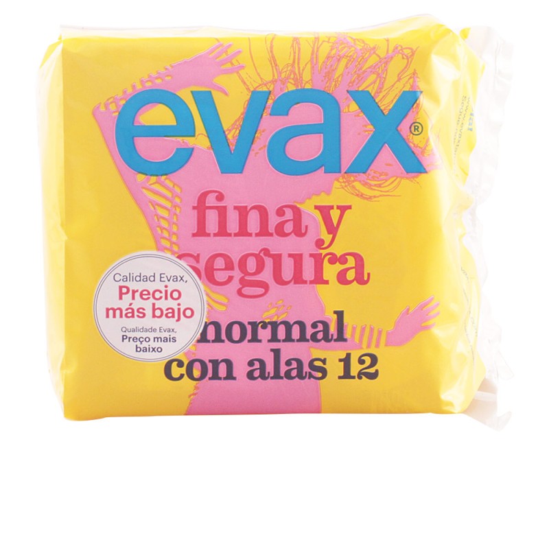FINA SEGURA compresas alas normal 12 u