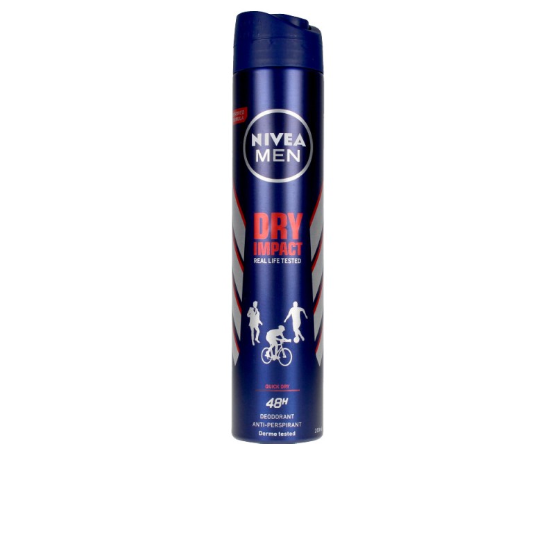 MEN DRY IMPACT déodorant vaporisateur 200 ml