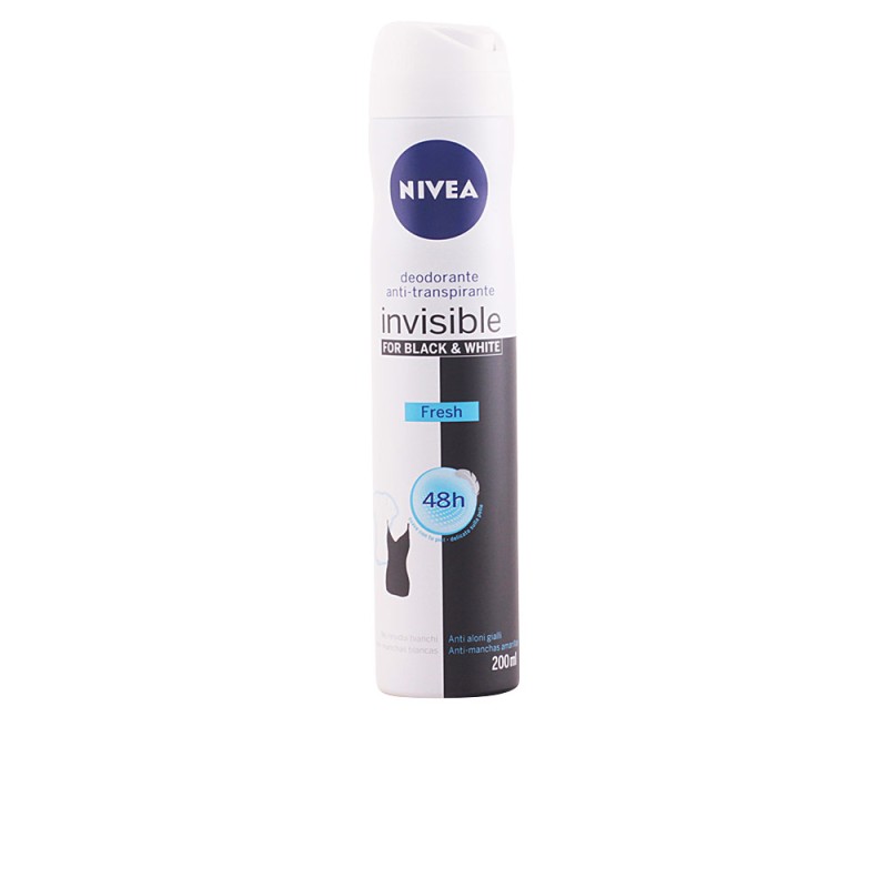 BLACK WHITE INVISIBLE FRESH déodorant vaporisateur 200 ml