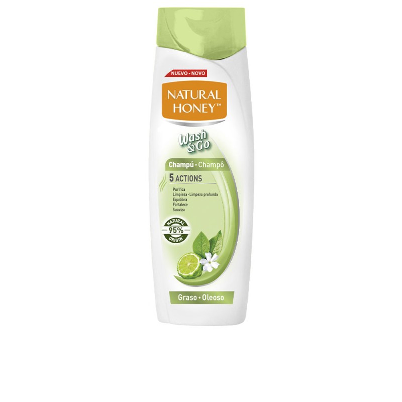 WASH GO champú graso 400 ml
