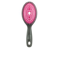 DESLÍA HAIR FLOW cepillo ovalado pequeño fucsia 1 u