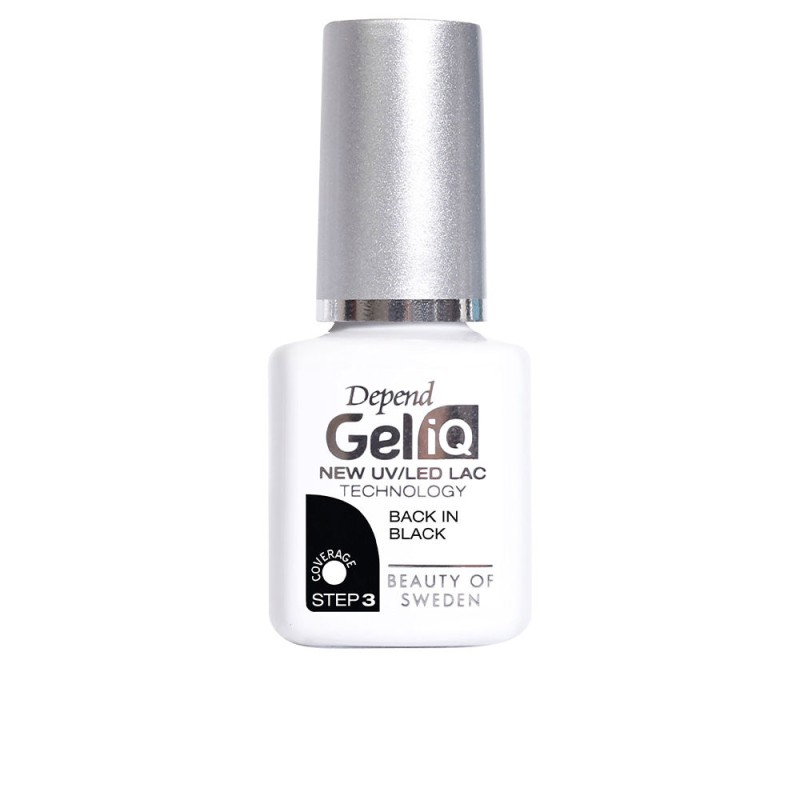 Vernis GEL IQ back en noir 5 ml