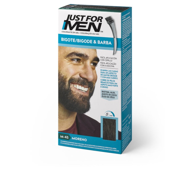 COLORANTE en gel bigote barba y patillas moreno 15 ml