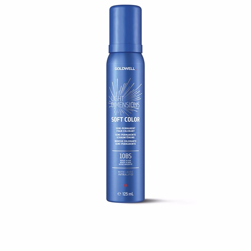 LIGHTDIMENSIONS soft color semi-permanent foam colorant 10-beige silver