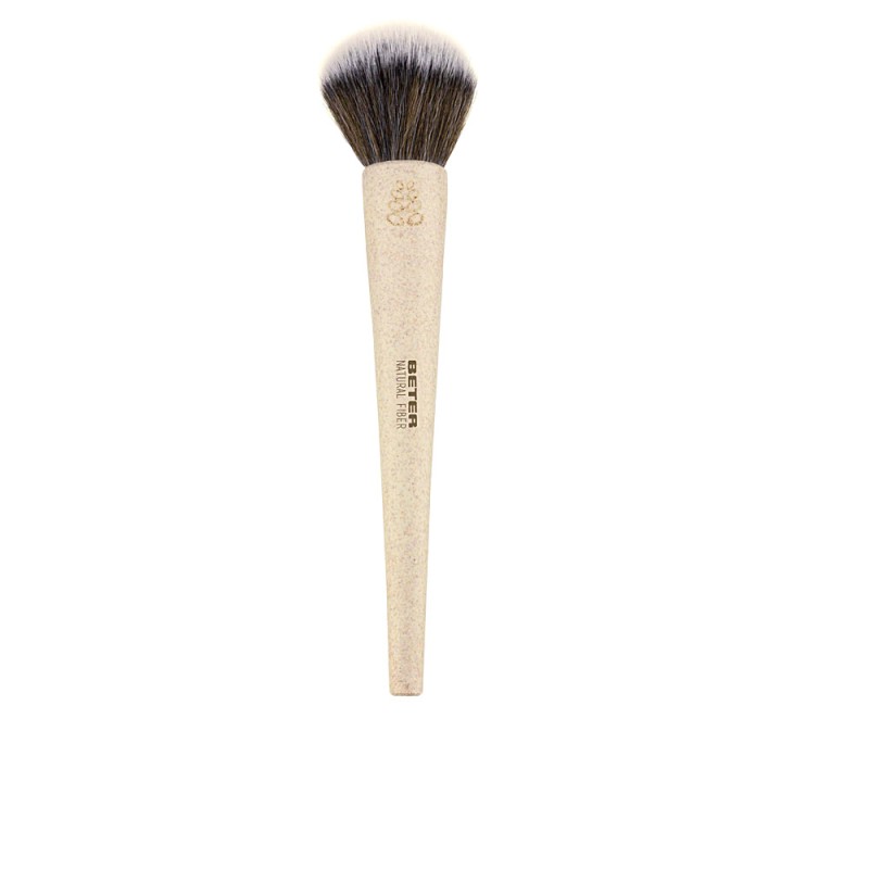 PINCEAU DE MAQUILLAGE fibre de poudre naturelle beige 1 u