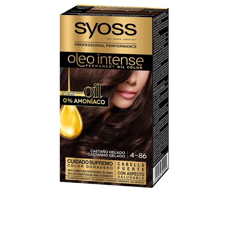 OLEO INTENSE coloration sans ammoniaque 4.86-brun glacé 5 pcs